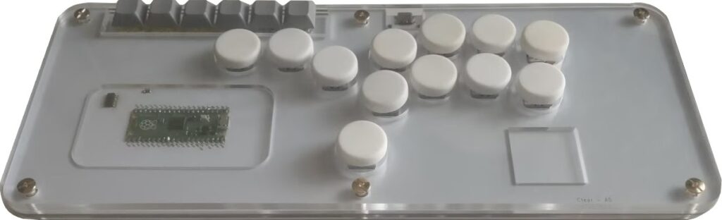 Clear - AS | Stickless Arcade Controller