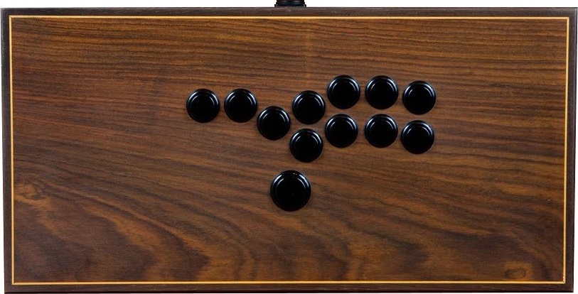 Bueno Woodworking Indian Rosewood Maple All Button Enclosure