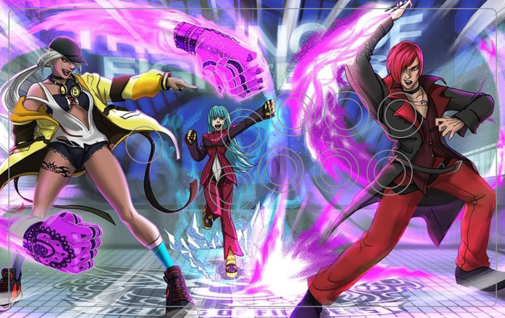 Isla, Kula, and Iori artwork