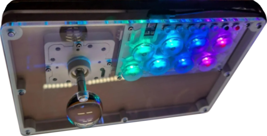 Low Profile Acrylic Custom Arcade Stick