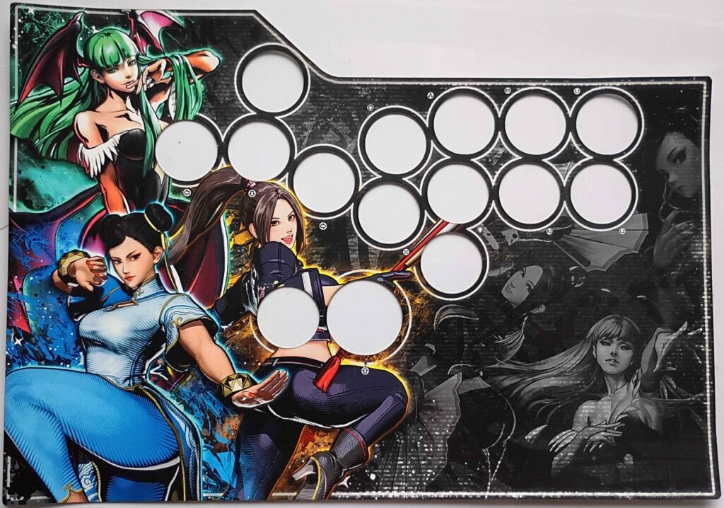 Morrigan, Chun-Li, and Mai