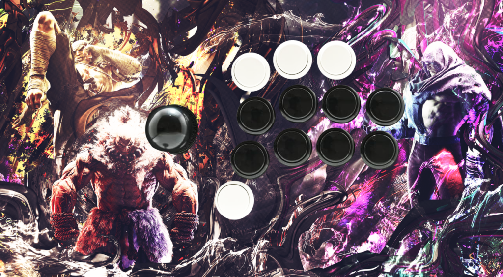 Sagat, Akuma, and Bison